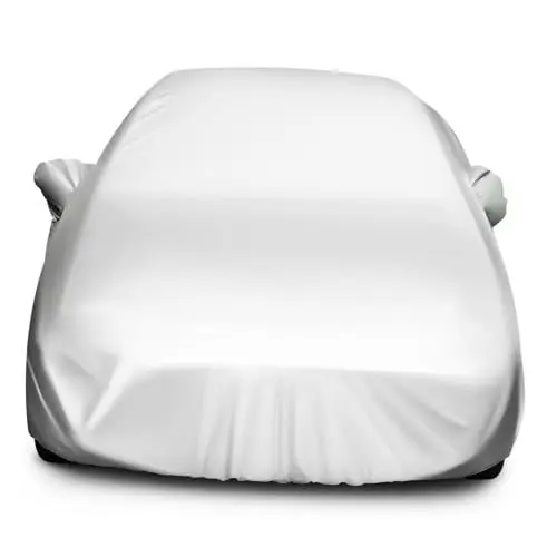 Produktbild: Beatifufu Autoabdeckung Schnee Und Windschutz Für Winter Outdoor Allwetter Schutz Für Autos SUV