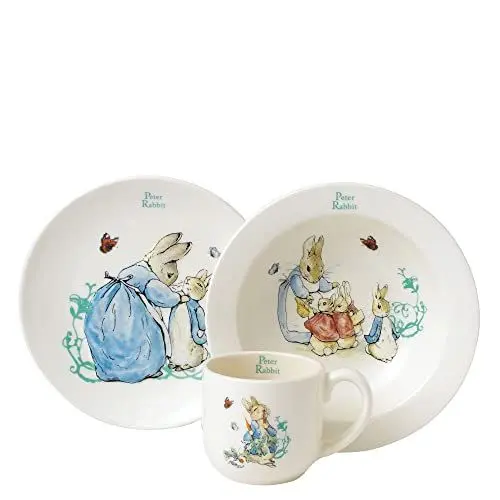 Produktbild: Beatrix Potter Peter Rabbit 3 Piece Nurse Set, Bunt, 0.1 x 0.1 x 1.85 cm