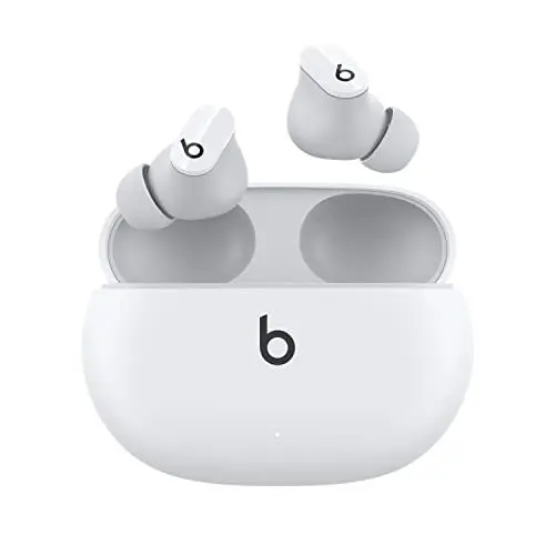 Produktbild: Beats Studio Buds – Komplett kabellose Bluetooth In-Ear Kopfhörer mit Noise-Cancelling – schweißbeständige, kompatibel mit Apple und Android, Bluetooth der Klasse 1, integriertes Mikrofon – Weiß