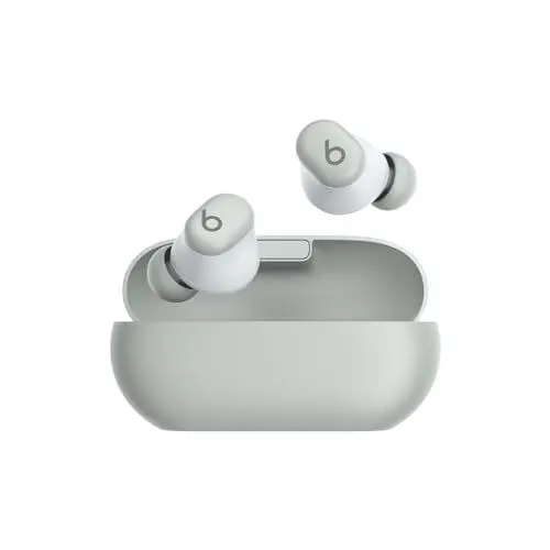 Produktbild: Beats Solo Buds – kabellose Bluetooth In-Ear Kopfhörer | 18 Stunden Akkulaufzeit | Apple & Android-Kompatibilität | Eingebautes Mikrofon - Sturmgrau