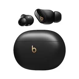 Produktbild: Beats Studio Buds + (2023) – Komplett kabellose Noise Cancelling In-Ear Kopfhörer, verbesserte Apple & Android Kompatibilität, eingebautes Mikrofon, Schweiß-beständige Bluetooth - Schwarz/Gold