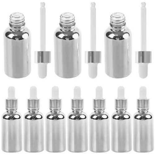 Produktbild: Beaupretty Parfümspender Flasche 10 Stück 30 Ml Glas-tropfflasche Probenflaschen Für Ätherische Öle Parfümfläschchen Flüssige Kosmetikbehälter Glas-augentropfflaschen Für Reisen