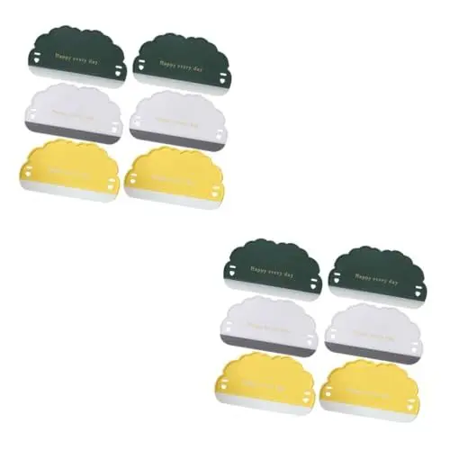 Produktbild: Beaupretty 12 Stk Wischer Fensterputzmittel ergonomische spatel raclette window cleaners duschabstreifer waschbecken reinigungsbürste Spiegel spülbecken Duschschaber Abzieher aus Silikon Pp