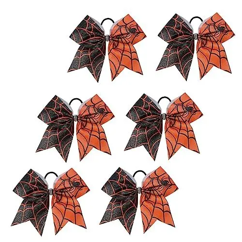 Produktbild: Beaupretty 18 Stk Halloween-Gummiband Kürbis-Haargummi elastische Haargummis halloween haarreifen halloween haarschmuck Haarbänder Halloween Schleife Haargummis Halloween-Haargummis Polyester