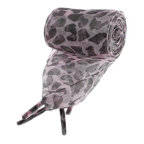 Produktbild: Beaupretty 1 Paar Bandgaze Schnürsenkel mit Animal-Print Leoparden-Schnürsenkel sneaker schnürsenkel farbige schnürsenkel band schnürsenkel frauen Schnürsenkel für Mädchen Polyester