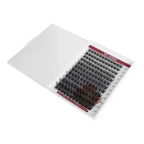 Produktbild: Beaupretty Falsche Wimpern Box Mit Curl- Kompakte Wimpernverlängerungen Für Frauen Diy-wimpernset Kosmetische Wimpernbüschel Als Make-up Zubehör