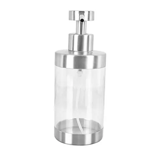 Produktbild: Beaupretty 1stk Schaumflasche Handpumpspray Pumpflasche Aus Edelstahl Leeren Pumpspender Pumpflasche Für Flüssigseife Reiselotion Reisen Flasche Schieben Rostfreier Stahl Handwaschflüssigkeit