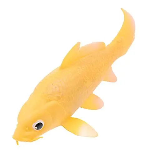 Produktbild: Beaupretty 1stk Tiermodell Goldfischspielzeug Aus Kunststoff Die Büro-Schreibtisch-Dekoration Figur Meerestierfiguren Dekorationen Für Aquarien Plastik Koi Karpfen Puppe