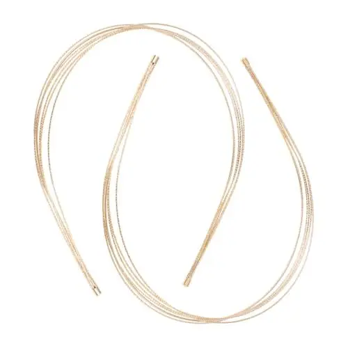 Produktbild: Beaupretty Vielseitiges Damen-kopfstück Goldenes Metall-haarband-set für Stilvolles Haar-accessoire