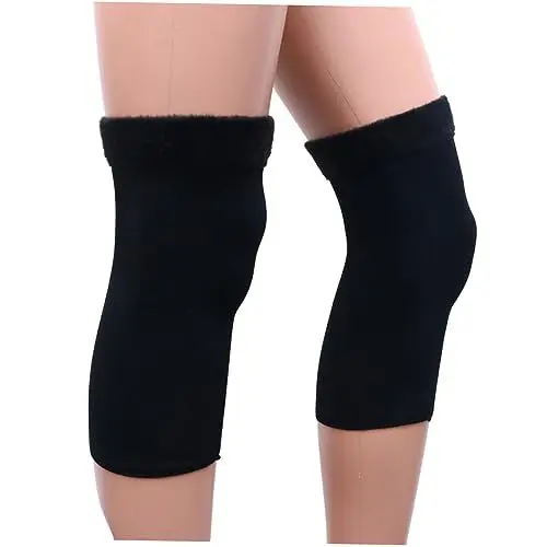 Produktbild: Beaupretty 2St Knieschoner knieschützer kniemanschette sport kniebandage sport bandage Kniehilfe knieschmerzen Knieorthese knee sleeve Sportkniestütze Kniescheibe kee Beschützer Black