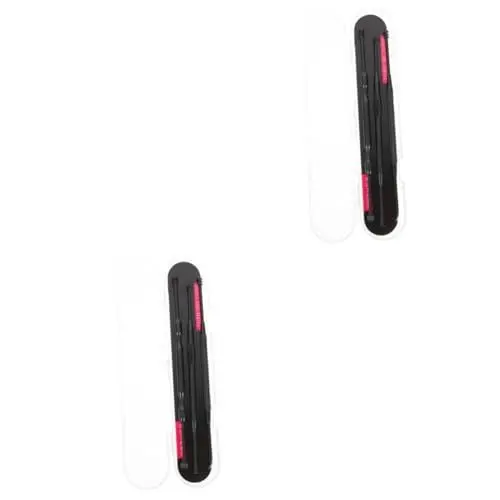 Produktbild: Beaupretty 2 Sätze Ohrstöpsel Ohrenschmalz Reiniger Ohrenschmalzlöser Auto Diffusor Ohrenöl earwaxcleaner ohrschmalzreiniger Tragbarer Ohrenschmalzentferner ohrenreiniger Edelstahl & pp Black