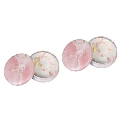 Produktbild: Beaupretty 2 Stk Duftkerzen health wellness Wachskerzengeschenke Kerzendekor für zu Hause Hochzeitsdekoration das Aromatherapie-Kerze handgemachte Duftkerze Anlage schmücken Pflanze