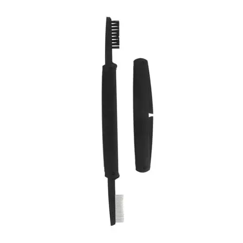 Produktbild: Beaupretty 2 Stück Machen Doppelseitige Praktische Wimpern & mit Einer Mischung aus Bürsten Bürstenstahlgelen Mascara Und Doppelt Faltbarer Grundlage für Mädchen Und Frauen Die Die Wimpern