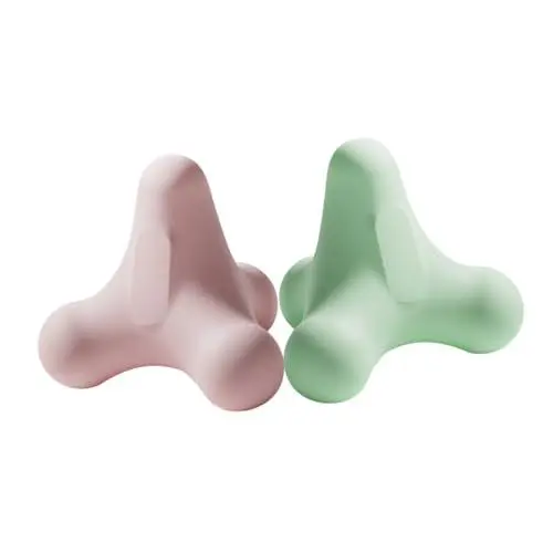 Produktbild: Beaupretty 2 Stück Massageball Tragbarer Faszienball zur Muskelentspannung Handmassagegerät für Gezielte Schmerztherapie und Fitness zur Stressreduktion und Muskelrelaxation