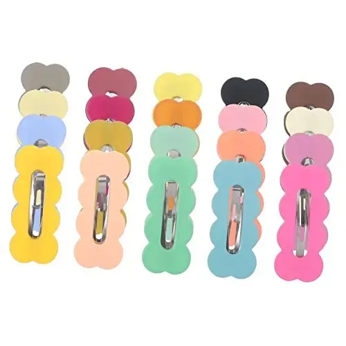 Produktbild: Beaupretty 30St Haarspange mit ausgeschnittener Haarklammern Haarspangen halloween haarspange haarsträhnen zum einklipsen kinder Haarspange haarschmuck kleine Haarnadel dicht