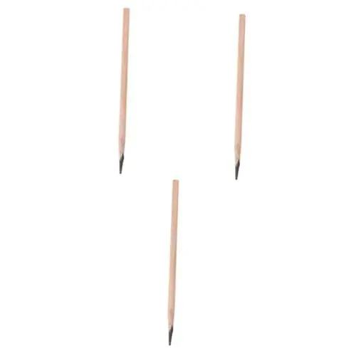Produktbild: Beaupretty 3St Augenbrauenstift Make-up-Brauenstift für Frauen Holzbrauenstift Brauenstift für Make-up tragbarer Brauenstift Doppelkopf harten Kern Augenbrauenpuder Fräulein hölzern