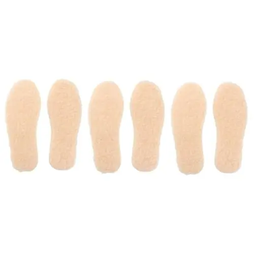 Produktbild: Beaupretty 3 Paare Einlegesohlen für Kinder Schuhsohle Einlegesohle Schuhe Einlegesohle Fußwärmer Imitation Lammfell Einlegesohlen Schuheinlagen für Schule Schuhe Zubehör Winterschuhe-Pad Eva