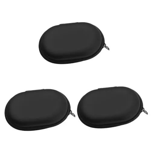 Produktbild: Beaupretty 3 Sätze Tragbare Oximetertasche Handgelenk-blutmonitor-hülle Blutdruckmessgerät Tasche Fingerspitzen-pulsfall Aufbewahrungstasche Für Blutdruck Fingerspitze Fall Black 2 Stück * 3
