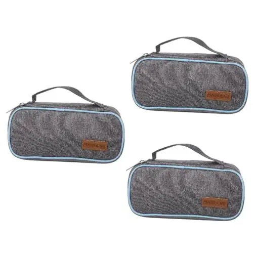Produktbild: Beaupretty 3 Stk Insulin-Kühlbox Medikamententasche Eisbeutel tasche insulin kühler Halter für Insulinkühler Insulin-Organizer Japanisch und Koreanisch Kühltasche Handtasche Stoff
