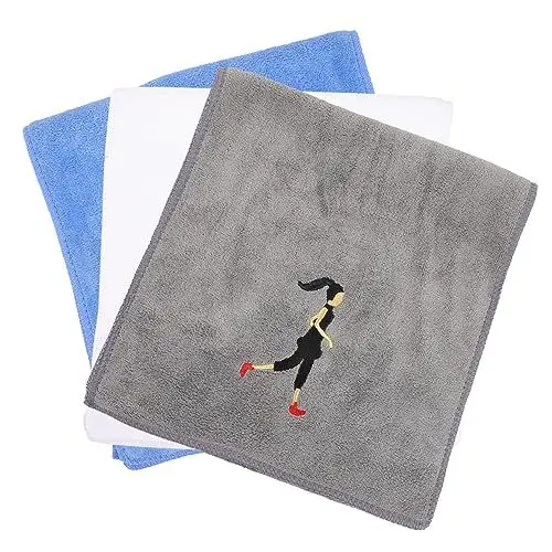 Produktbild: Beaupretty 3 Stk Sport Handtuch Mikrofaser-yogahandtücher Mikrofasertuch Sporthandtücher Trainingshandtücher Hanteln Sporthandtuch Superfeine Faser Schweißtuch Mann