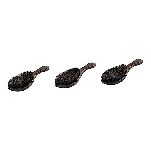 Produktbild: Beaupretty 3 Stück Bartbürste Für Herren Mit Holzgriff Bürstenborsten Für Haare Und Bart Tragbares Styling-tool Sanft Zur Haut