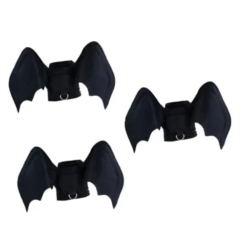Produktbild: Beaupretty 3 Stücke Lustige Hund Fledermaus Flügel Form Filz Halloween Kostüm Haustier Kleid Für Hund Katze