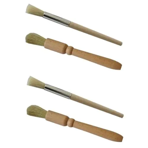Produktbild: Beaupretty 4stücke Teiliges Kaffee- -reinigungsbürsten Espresso-Maschinen Handliche Holzreinigungsbürste Mit Borsten Für Effektive Von Kaffeegeräten Und