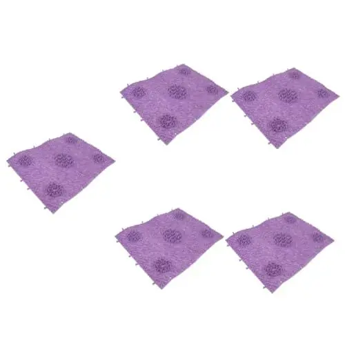 Produktbild: Beaupretty 5 Stück Shiatsu Brett Körpermassage Werkzeug Fußmassagematte Fußpflege Massagegerät Manuelles Fußmassagegerät Massagematte Fußdusche Wäscher Fußakupressur Pad