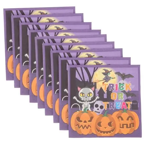 Produktbild: Beaupretty 60 Stk Partyzubehör halloween servietten halloween tischdeko farbige Servietten Besteck Kürbis- Halloween-Servietten Halloween-Geschirr Drucken Partybedarf Requisiten