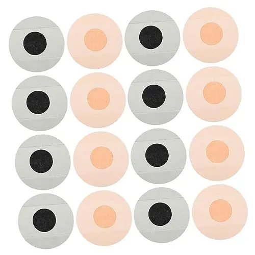Produktbild: Beaupretty 60 Stk Rutschfeste Klebeflecken Diabetische Teststreifen Klebepflaster -monitor-patch Sensorpflaster Schmaler Fleck Temperaturfleck Sportaufkleber Elastischer Stoff