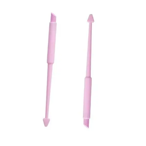 Produktbild: Beaupretty 6St Nagelpeeling-Stick maniküreset manicure для маникюра nagellackstift Nagelhautentferner Nagelschleiffeile Nagel-Pediküre-Werkzeuge Nagellack Stift Puffer für Nagelfeile Rosa