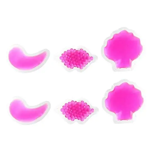 Produktbild: Beaupretty 6Stücke Gelkissen für Kalte und Lippen Eisbeutel für Sofortige Schmerzlinderung Kühlende Anwendung für Gesichtspflege