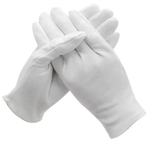Produktbild: Beaupretty 6 Paar Weiße Baumwollhandschuhe Nicht Steril für Die Reinigung Der Trockenen Hände Die für Die Reinigung von Kraftfahrzeugen Oder für Tätowierungen Verwendet Werden