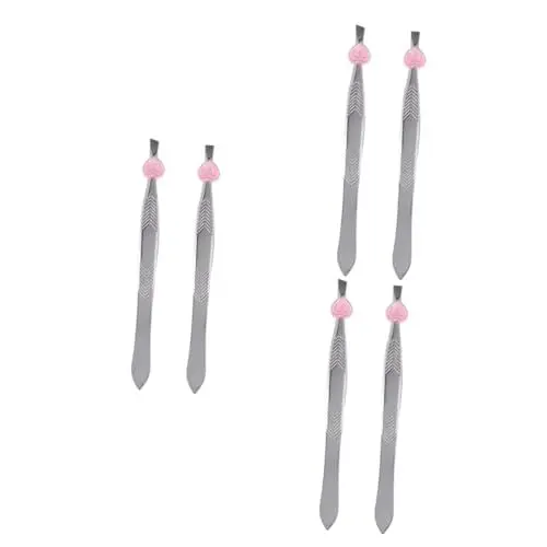 Produktbild: Beaupretty 6 Stk Scherenförmige Pinzette Augenbrauenklemme Augenbrauenpicker Zupfpinzette Pinzettenpflücker Haarpinzette Augenbrauenpinzette Augenbrauenclip A011 Augenbrauen Trimmen