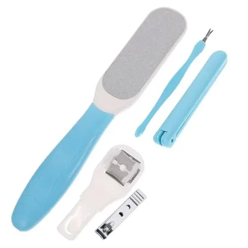 Produktbild: Beaupretty 6 Stück 1 Satz abgestorbene Haut entfernen Fersenschrubber Fußschleifer Zubehör für Pediküre Fußpflegeset callus remover skin care set werkzeug Kallusraspel
