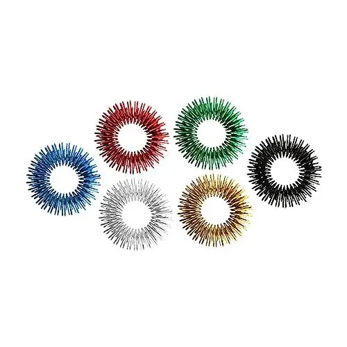 Produktbild: Beaupretty Fingerspielzeug Handk Spielzeug Akupressur Stress Werkzeug 6 Farben Massage Set