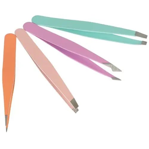 Produktbild: Beaupretty 8 Augenbrauen Pinzette augenbrauen set pinzette Splitterpinzette Nagelpinzette Pflegeschere kit para pestañas Augenbrauenpflegeset Beauty-Kit für Augenbrauen
