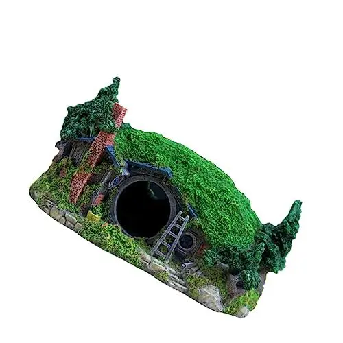 Produktbild: Beaupretty Aquarium-Ornament Aquarium-Schloss-Dekoration Realistisches Kunstharz-Handwerk Für Zuhause Oder Das Büro