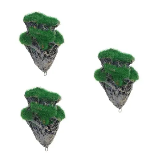 Produktbild: Beaupretty DIY-Verzierung 3 STK Bimsstein Kunststeindekor schwebender Felsen Fisch Bälle Ornament Aquarium künstlicher Stein kunststein Dekoration Pflanze schmücken menschengemachter Felsen