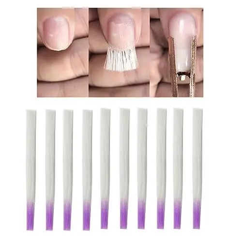 Produktbild: Beaupretty Fiberglas-nagelkunstform Fiberglas-maniküre Fasernagelverlängerung Künstliche Nagelspitze Nagel Aus Seidenfiberglas Nagelspitze Aus Fiberglas Nagelspitzen Lang Verlängern Acryl