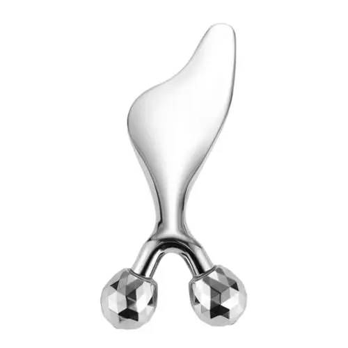 Produktbild: Beaupretty Gesichtsmassageroller 3D-Gesichtsroller Edelstahl Gua Sha Und Gesichtsroller Gesichtsmassagegerät Für Frauen