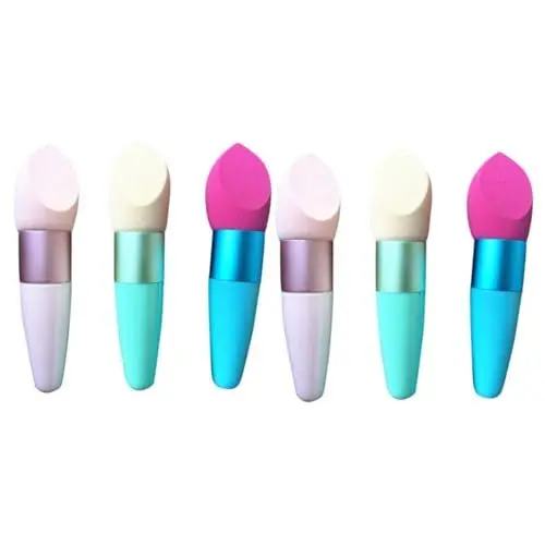 Produktbild: Beaupretty Handhaben 2 Make-Up- Make-Up- Für Gesicht Make-Up-Puff Make-Up-Mixer Puderquaste Nasser Puff Wattebausch