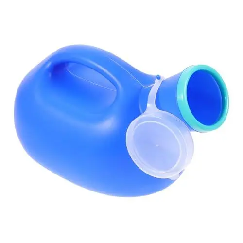 Produktbild: Beaupretty Tragbares Urinal Für Männer Deckel Für Das Männliche Urinal Wiederverwendbar Aus Kunststoff Großes Fassungsvermögen Für Den Täglichen Gebrauch Und Auf Reisen 1 Stück