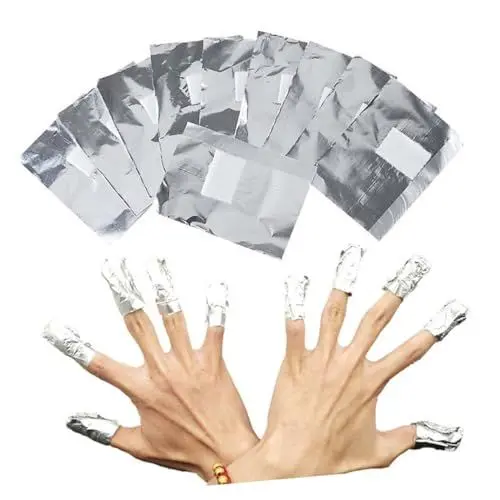 Produktbild: Beaupretty 250stücke Nagellackentferner Pads Mit Baumwollpads Effektive Gel-entfernung Verpackungen Für Schnelle Anwendung Bei Maniküre Und Nagelpflege Für Zuhause Und Professionelle