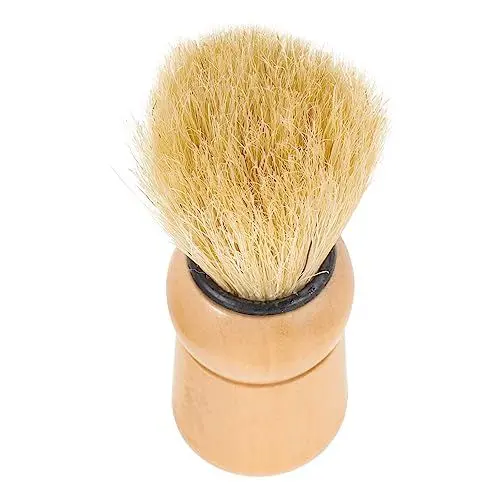 Produktbild: Beaupretty Friseurbürste Bartbürste Haarglättungswerkzeug Rasierschaumbürste Schnurrbartbürste Nackenstaubwedel Mehrzweck-pflegebürste Für Vater Freund Und Freunde
