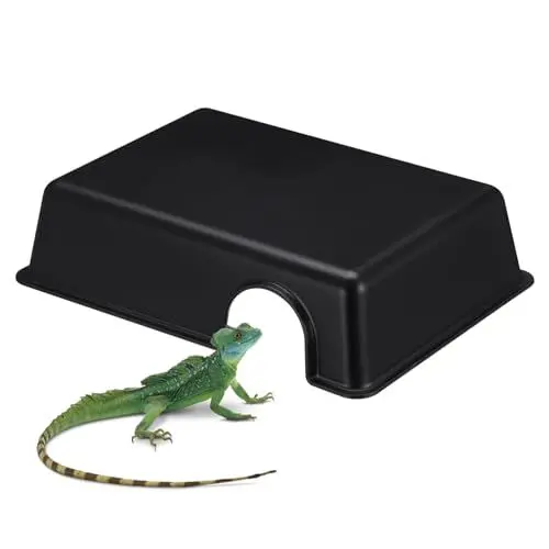 Produktbild: Beaupretty Höhlenunterstand Aus Kunststoff Realistischer Lebensraum Für Schildkröten Kletterhöhle Für Reptilien Brutstätte Für Haustiere Versteck Für Einsiedlerkrebs
