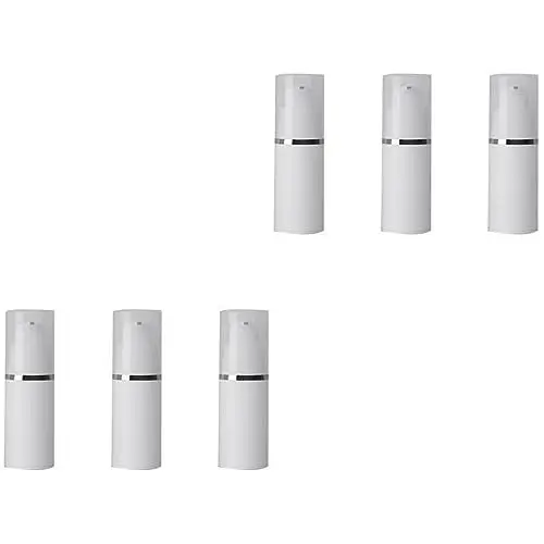 Produktbild: Beaupretty 6stücke Vakuum Lotion Flaschen Pumpflaschen Für Kosmetik Nachfüllbare Subflasche Für Lotionen Und Essenzen Praktische Reisebehälter Für Zuhause Und Unterwegs