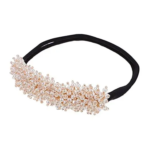 Produktbild: Beaupretty Strass Einfach Brötchen Maker Haar Ballett Brötchen Marker Pferdeschwanz Brötchen Krawatte DIY Haar Styling Werkzeuge Elatsic Haar Bands Haar Donuts für Hochsteckfrisuren 1Pcs