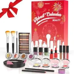 Produktbild: Beauty Adventskalender 2024 Mädchen mit Exquisite Kosmetik Geschenk 24 Tollen Beautyprodukten für Frauen Teenager Mädchen Für Eine Abwechslungsreiche Verwöhnende Und Stylische Adventszeit-24 Stück