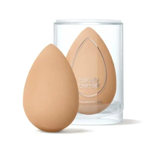 Produktbild: BeautyBlender Make up Nude Latexfrei Schwämmchen makellos für flüssige Grundierung Creme Puder Ei, Beige, 1 stück